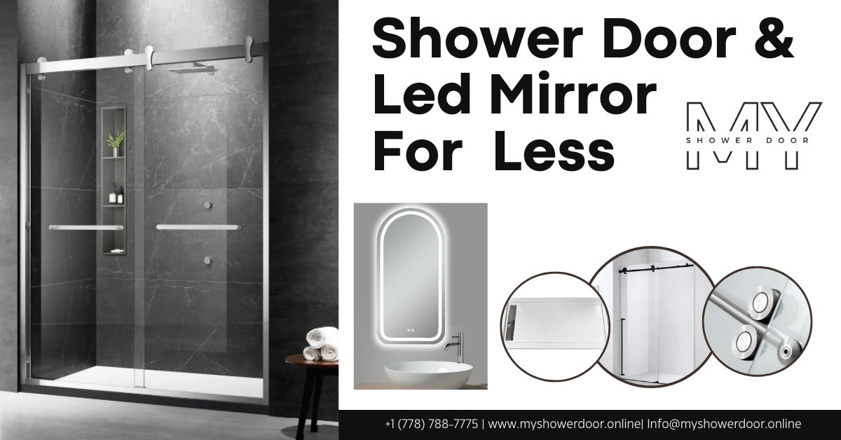 LED Bathroom Mirrors Canada, Bathroom Mirror With LED Light My Shower
