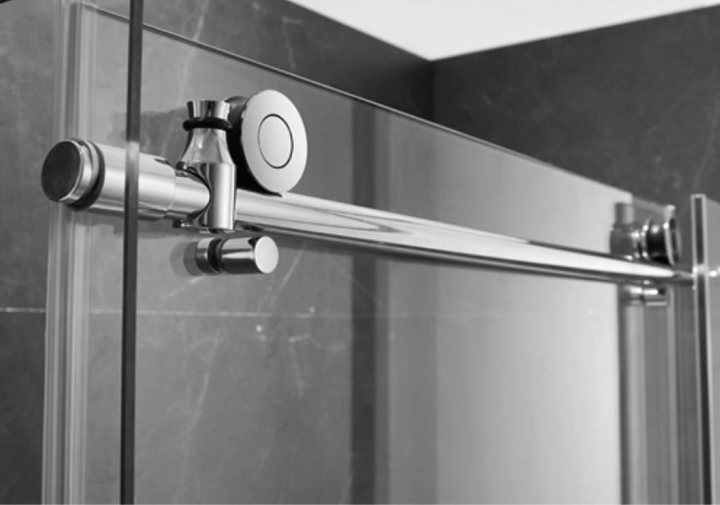 frameless shower door