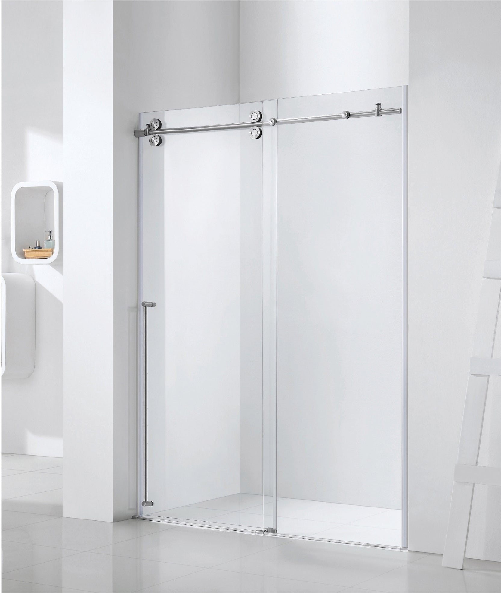 frameless shower door