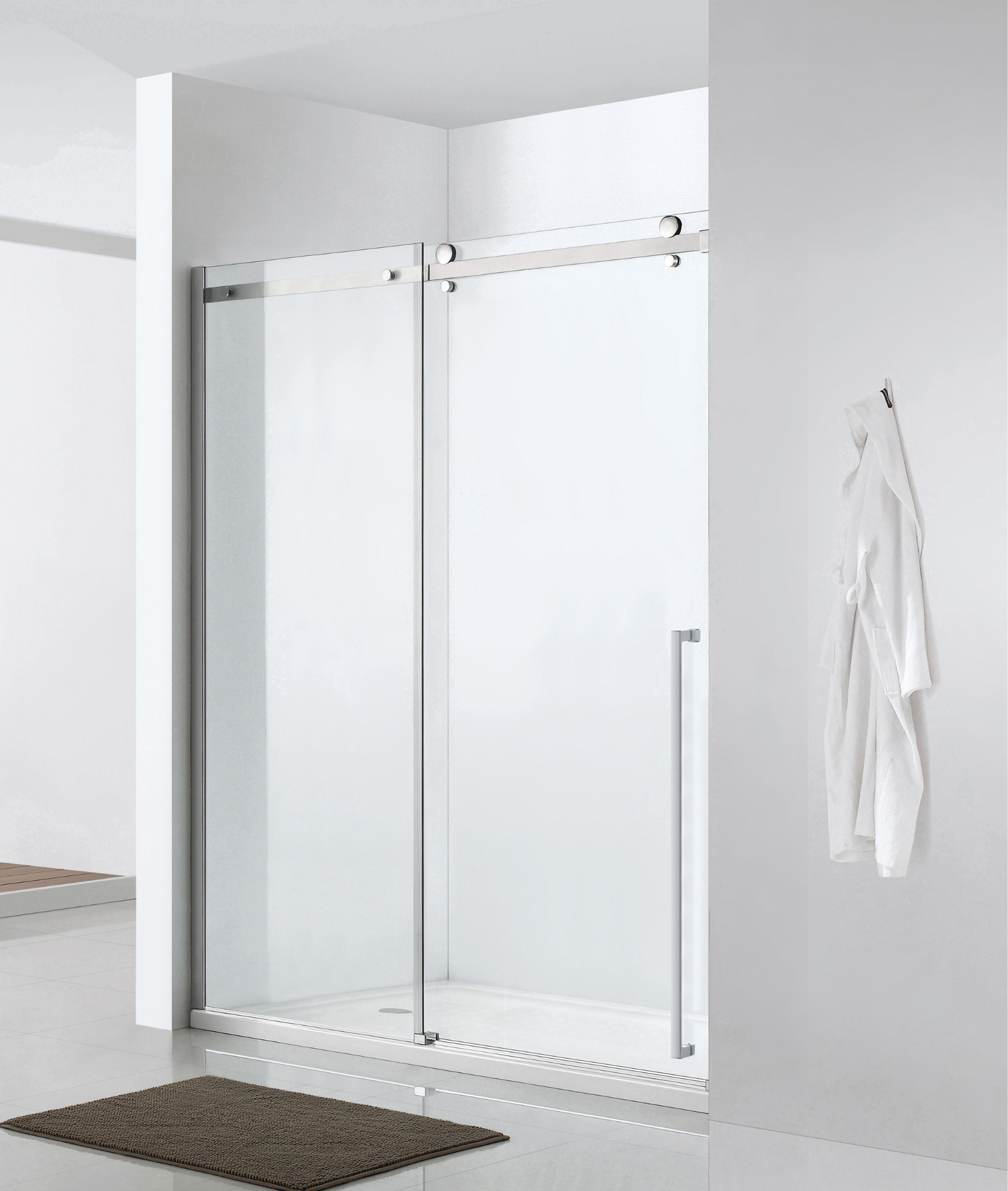 Shower Door (Bright Chrome)